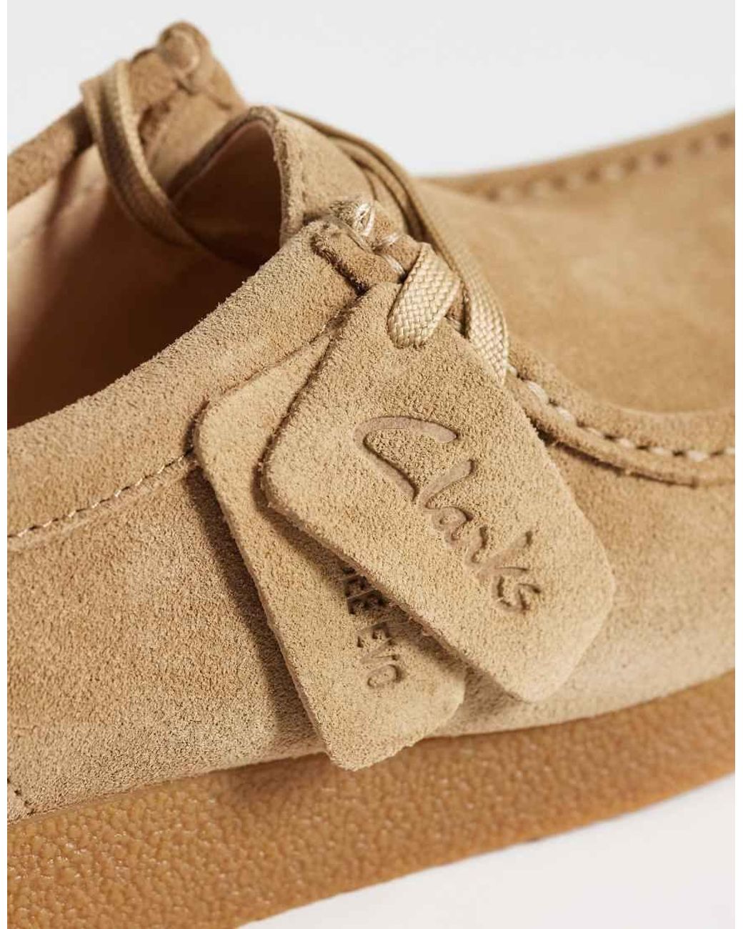 Clarks Blue Wallabee Evo Shoes