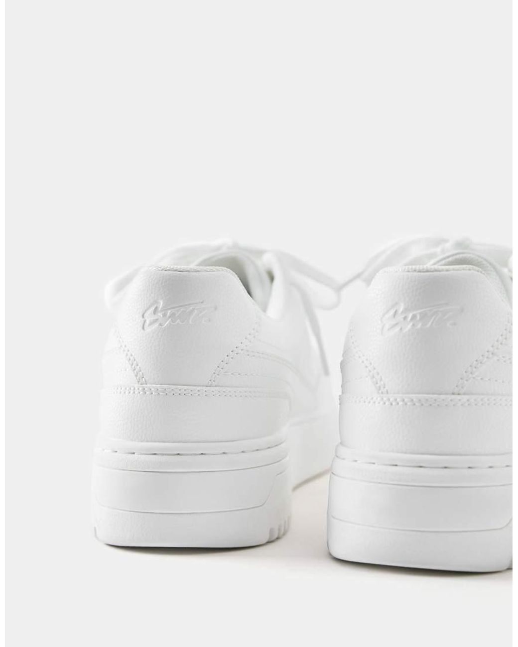 Pull&Bear White Chunky Trainers for men