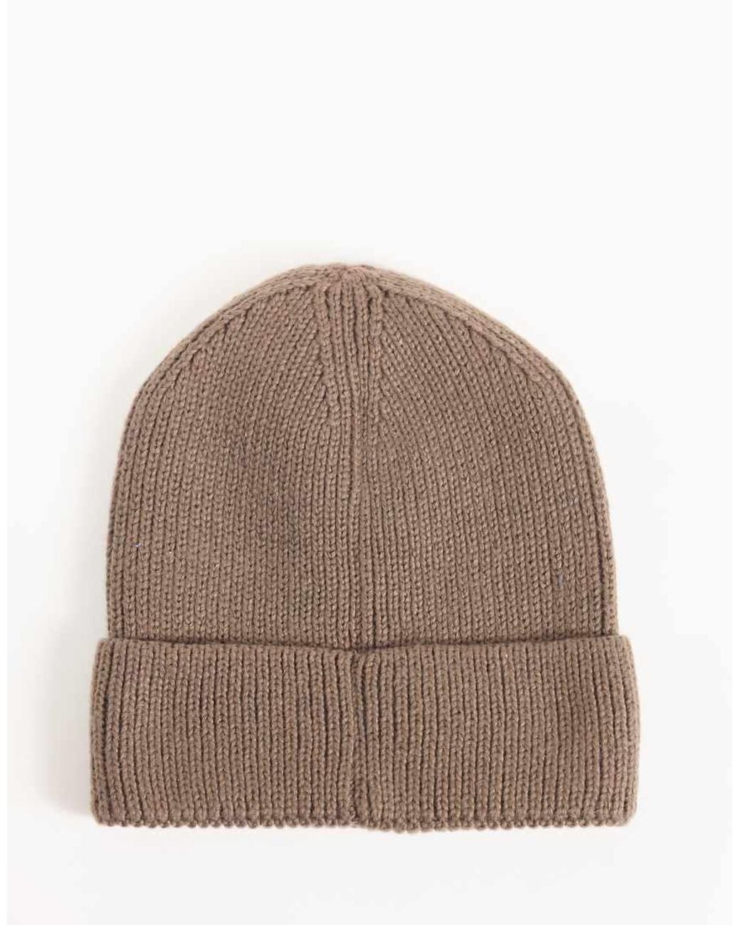The North Face Brown Mini Box Logo Beanie