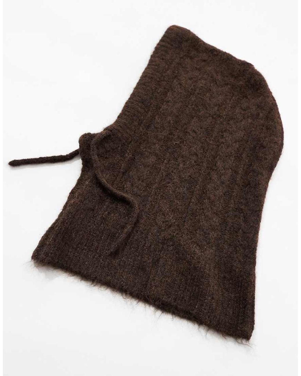 Object Black Knitted Balaclava