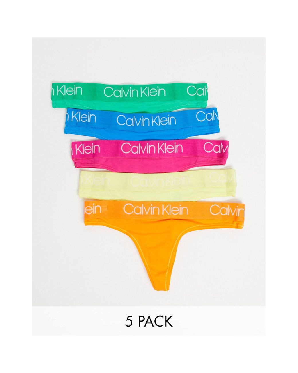 Calvin Klein – Body Cotton Pride – 5er-Pack Tangas | Lyst AT