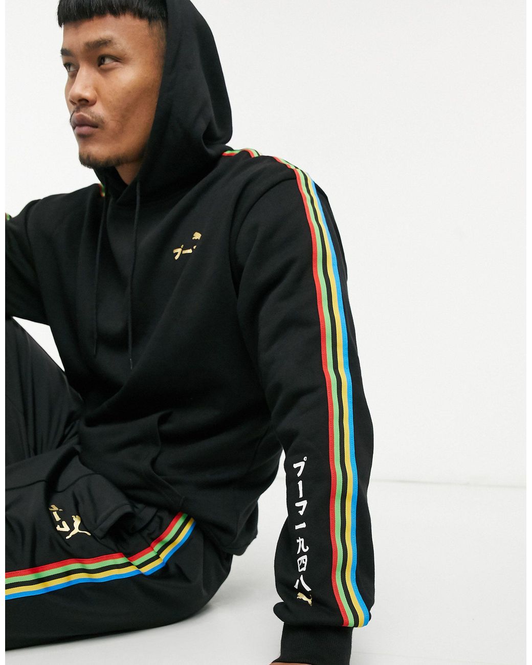 oversized puma hoodie