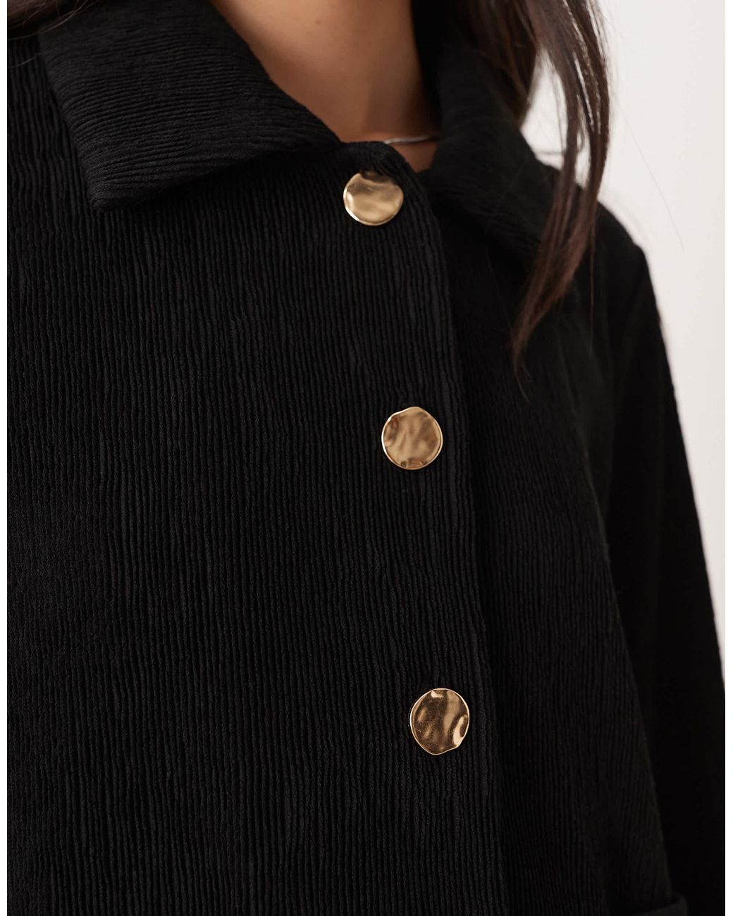 Vila Black – gestricktes polohemd