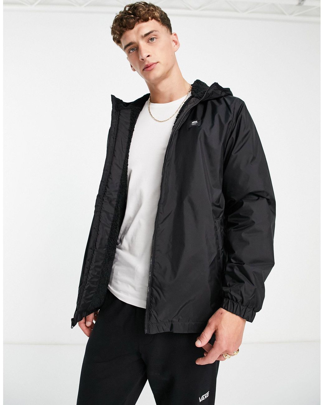 Vans windbreaker mens best sale 2016