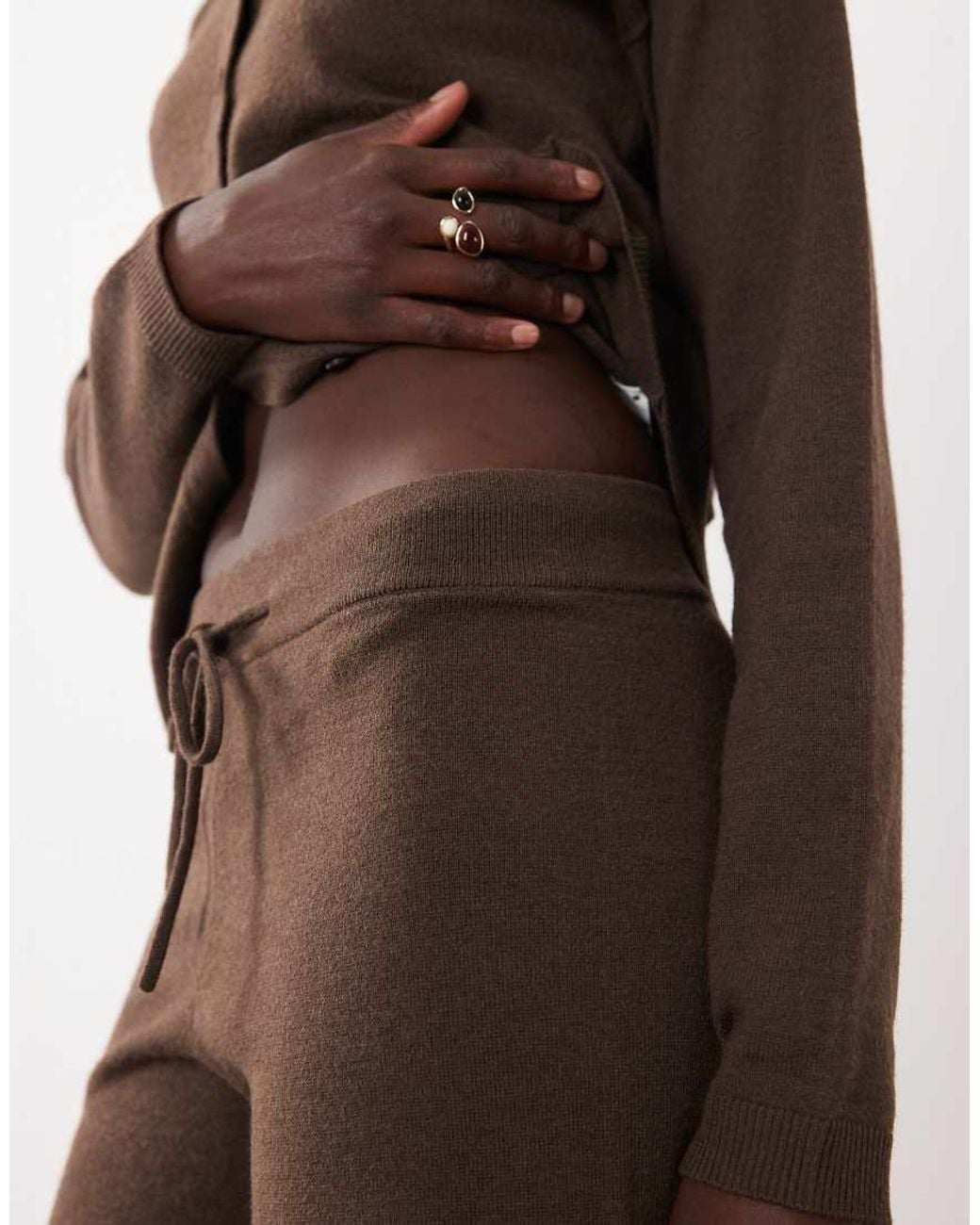 JJ Rebel Multicolor Loose Fit Knitted jogger Co-ord