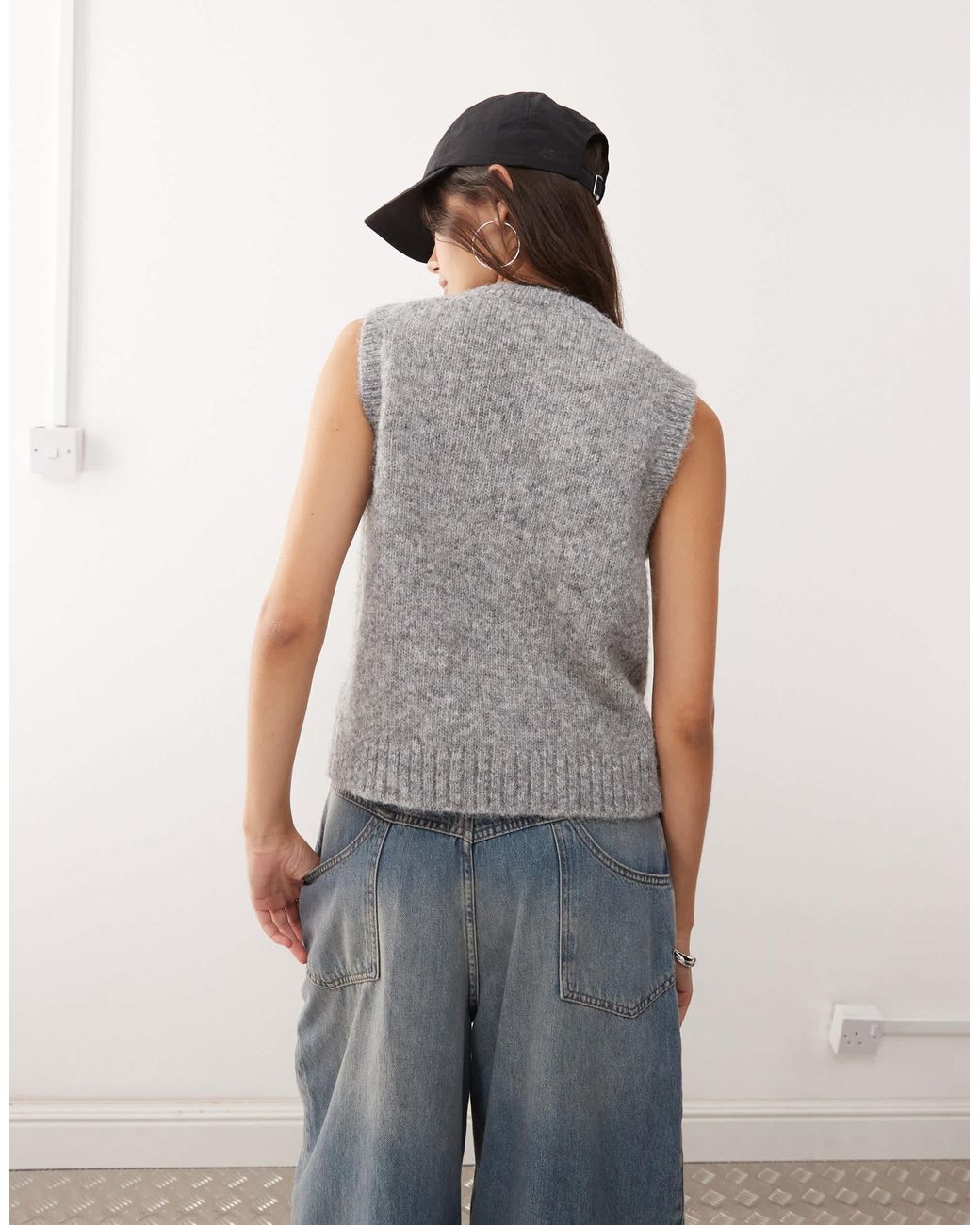 Weekday Gray – strickweste