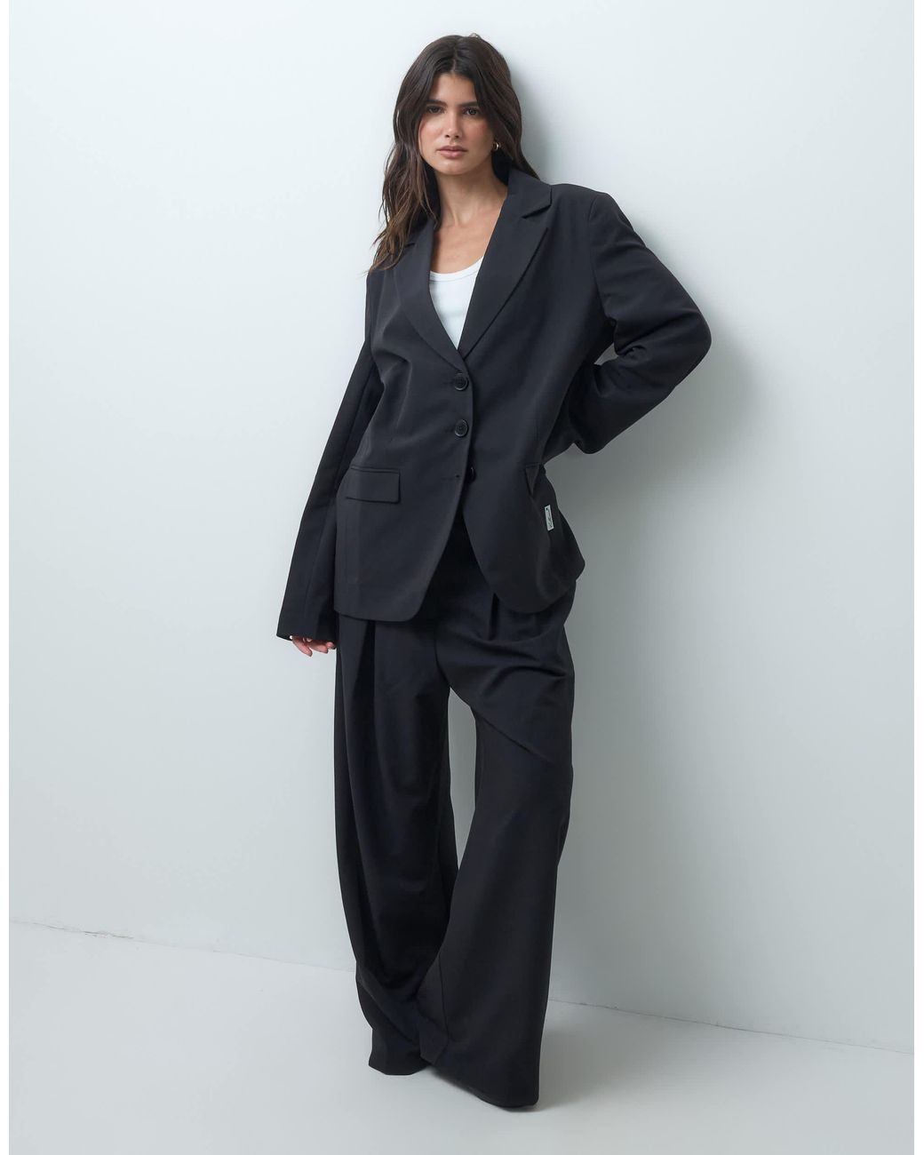 Blazer oversize Collusion en coloris Blue