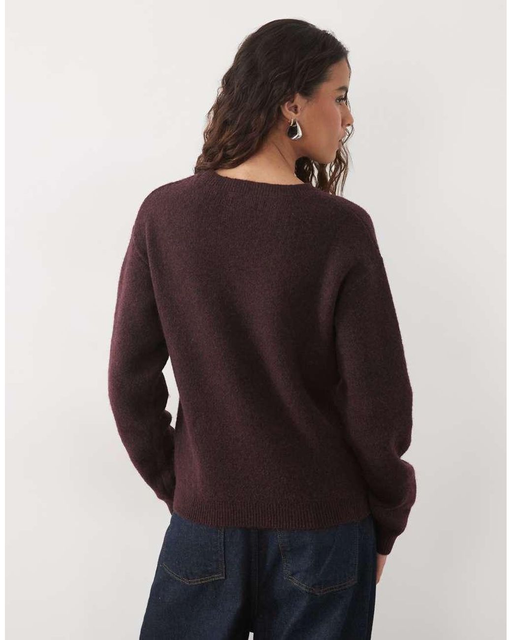 JJ Rebel Brown Knitted Sweater