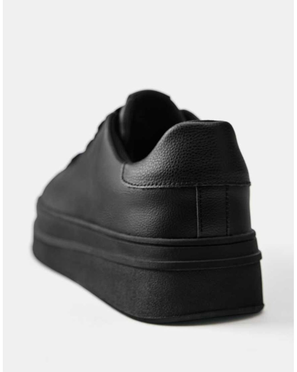 Pull&Bear Black Casual Chunky Trainers for men