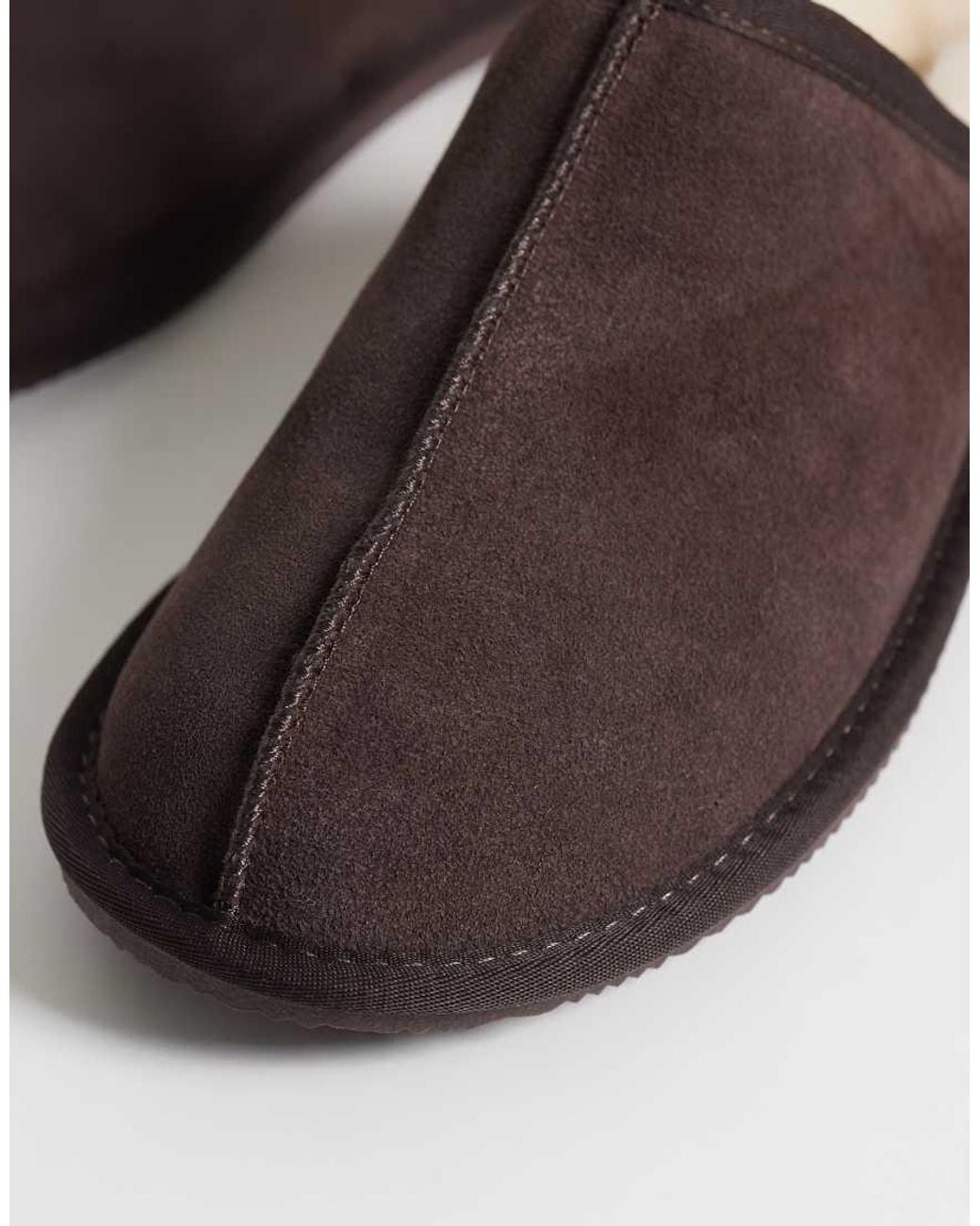 ASOS Brown Mule Slippers for men
