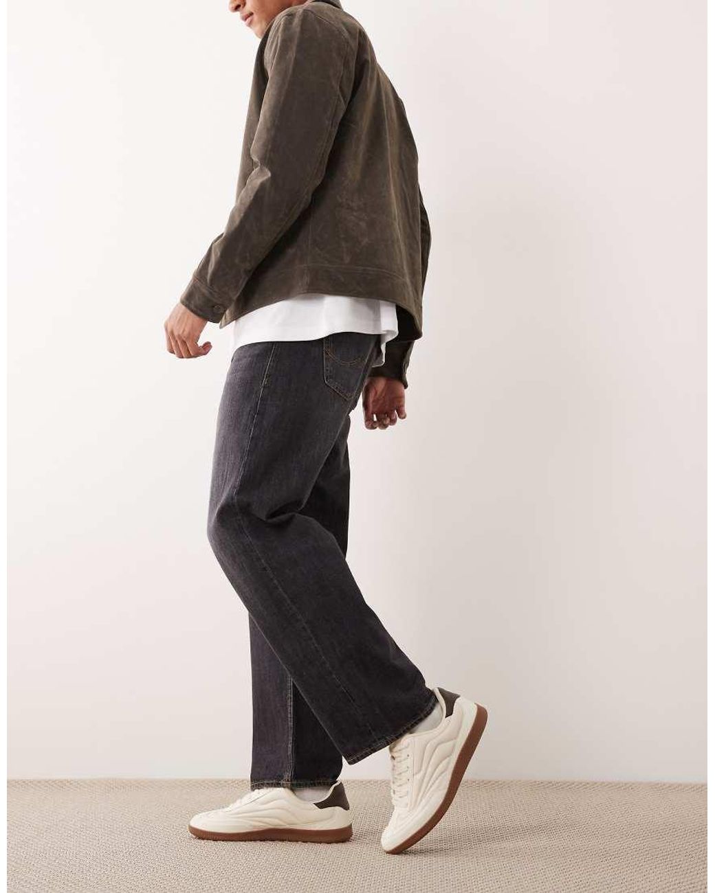 Jack & Jones Red Alex baggy Jeans for men