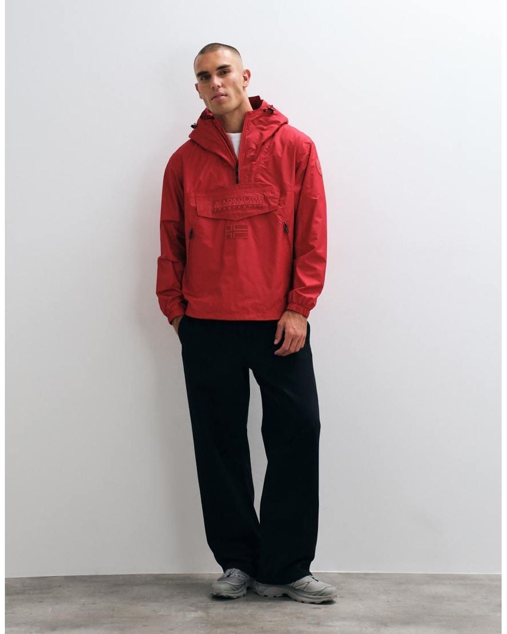 Napapijri Red Anorak for men