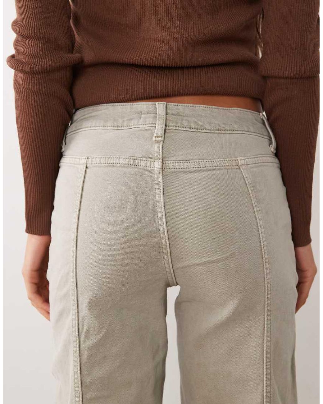 Mango Natural Teen Seam Detail Jean