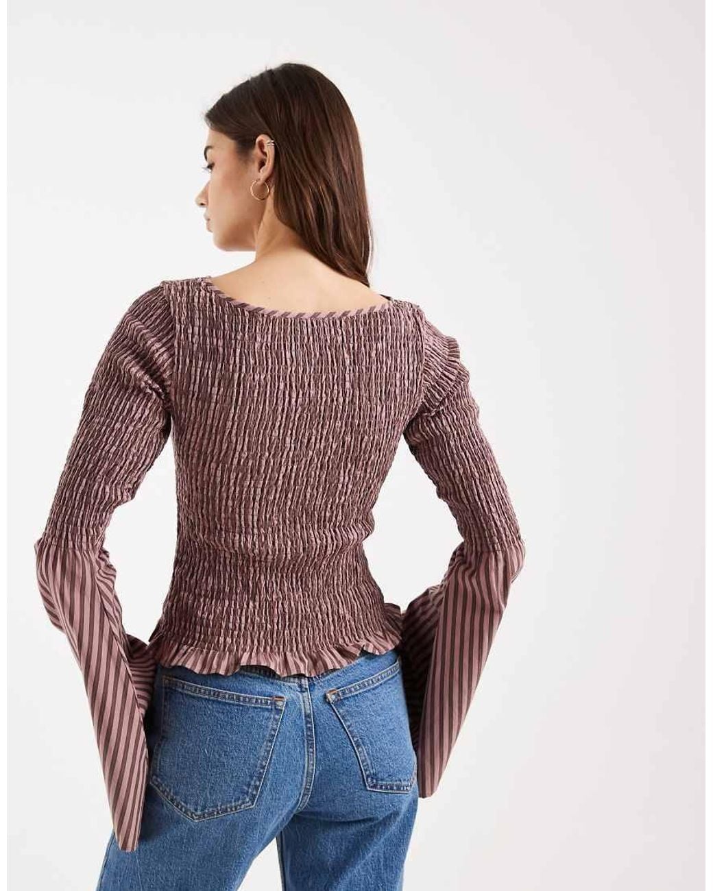 ASOS Shirred Blouse
