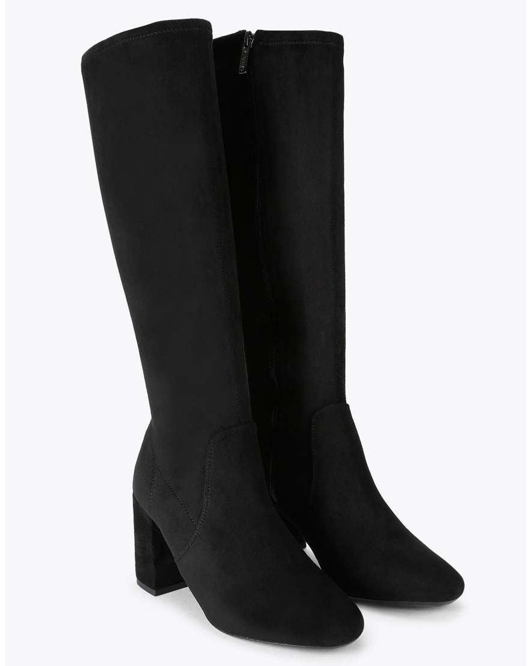 Carvela Kurt Geiger Black Asti Long Knee Boots