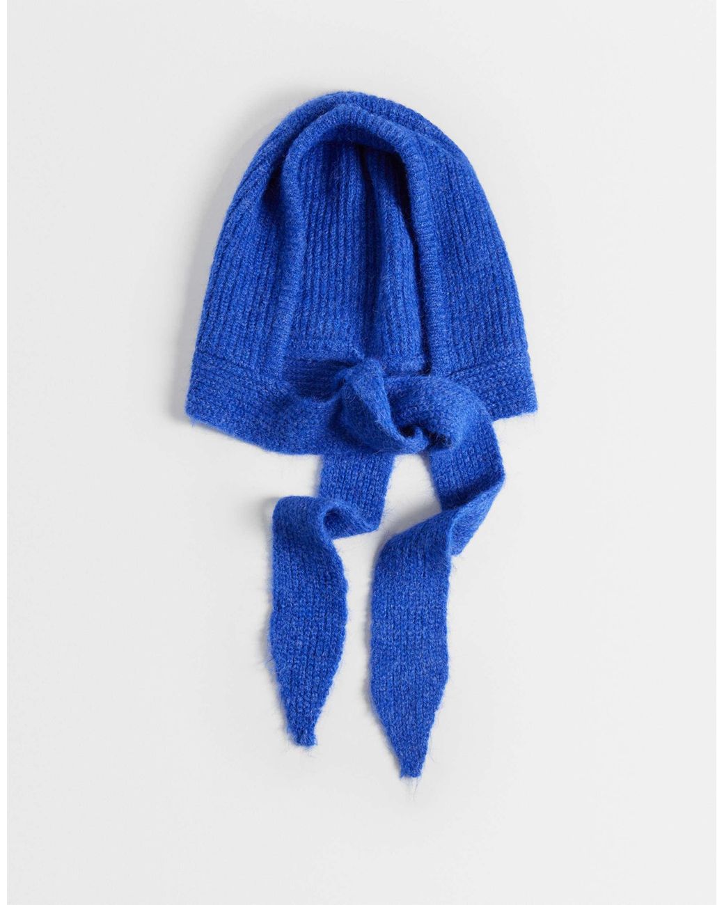 ASOS Blue Gestrickte haube