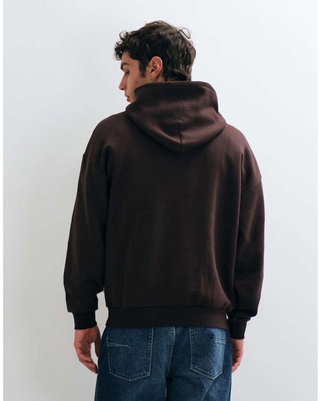 Only & Sons Black Oversized Hoodie for men