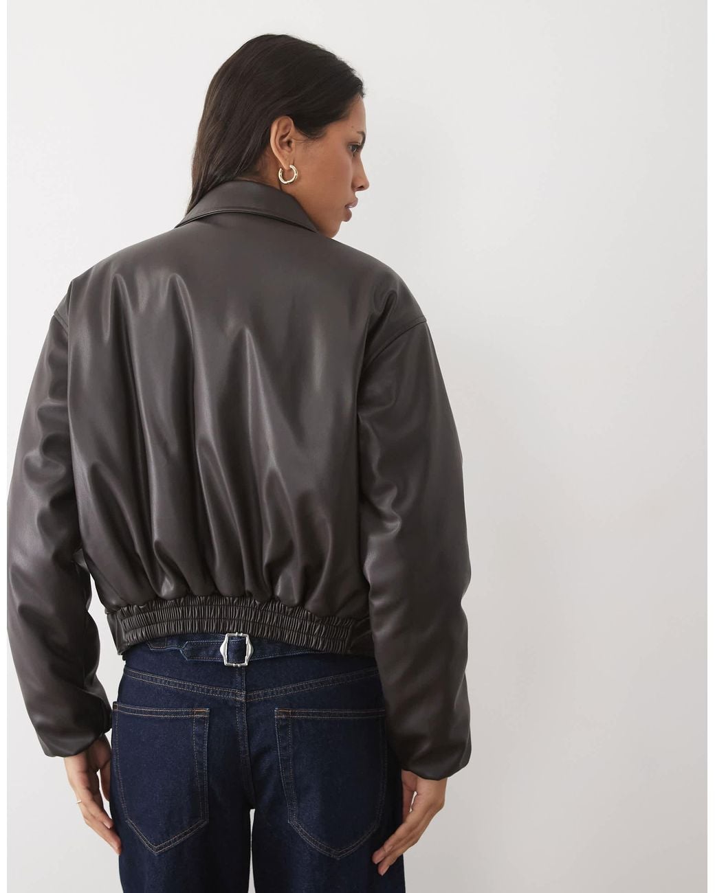 Veste à col montant Threadbare en coloris Gray