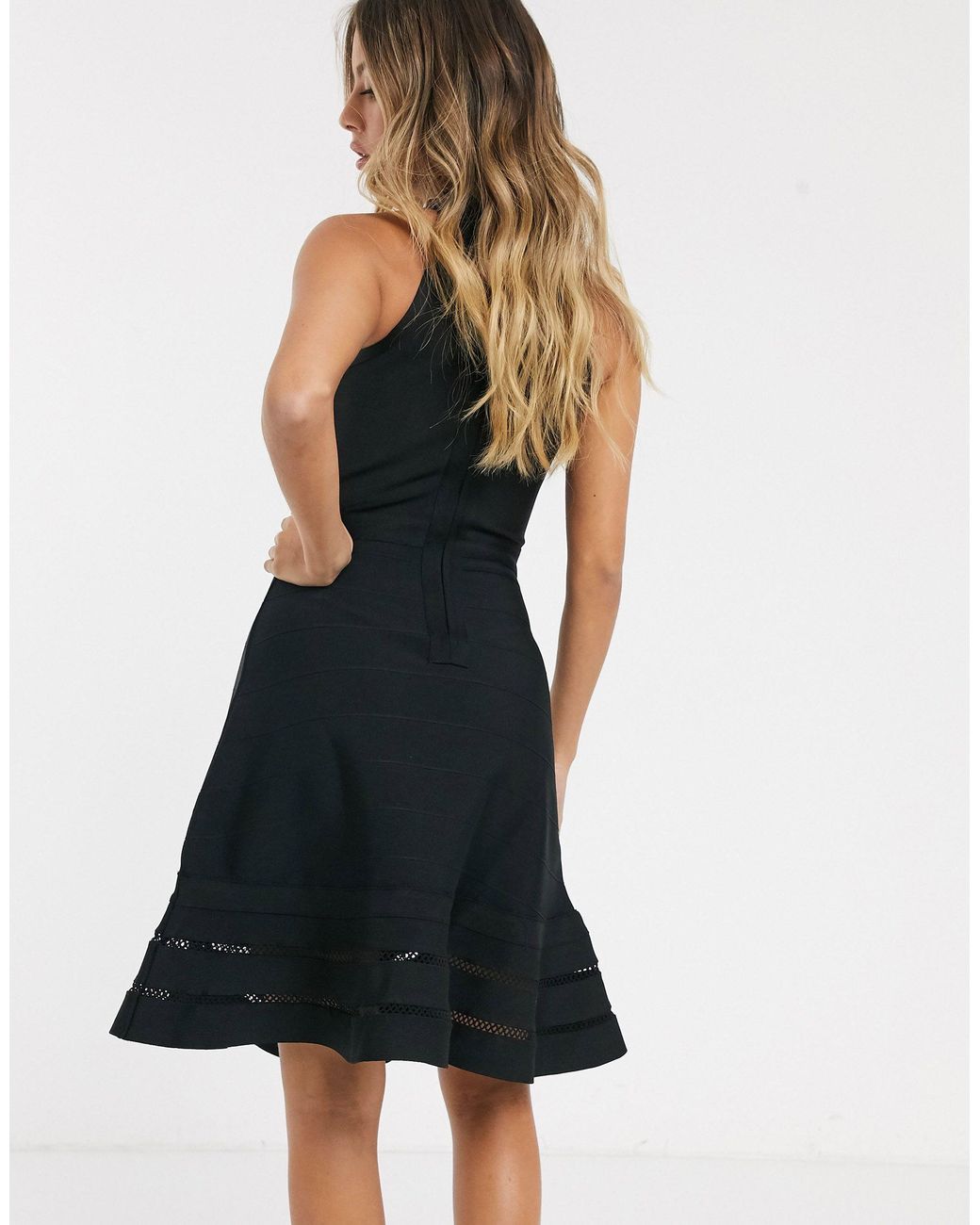lipsy halter column maxi dress