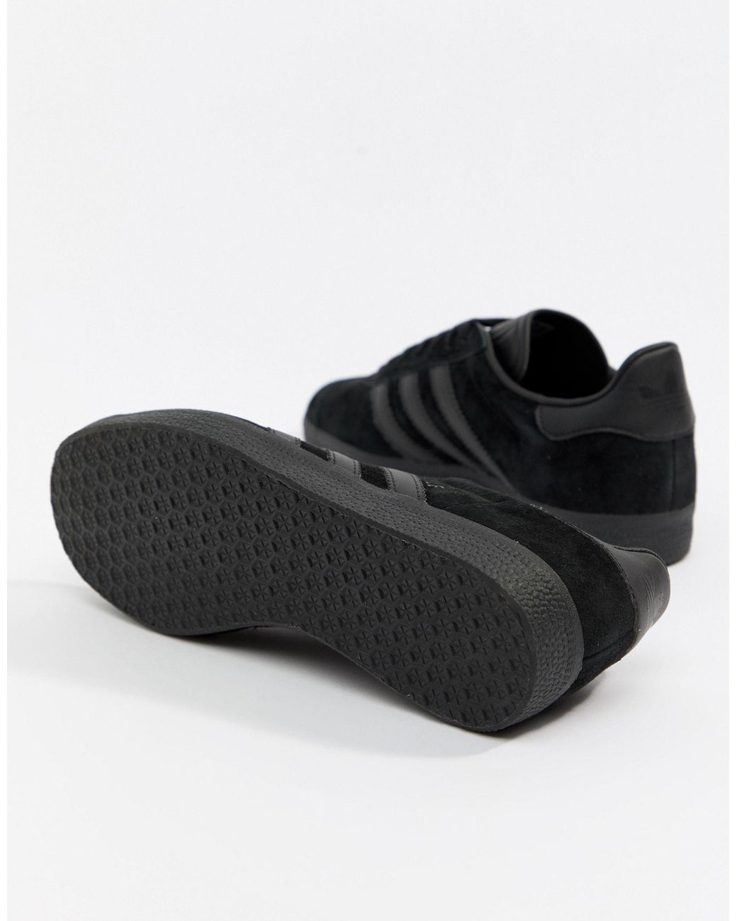 adidas Originals Gazelle Trainers in Black | Lyst