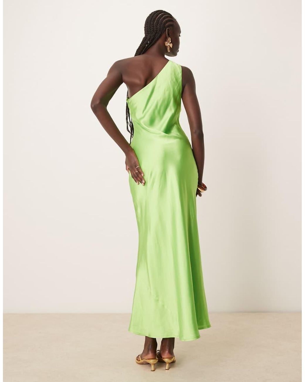 OMNES Green Uma Dress