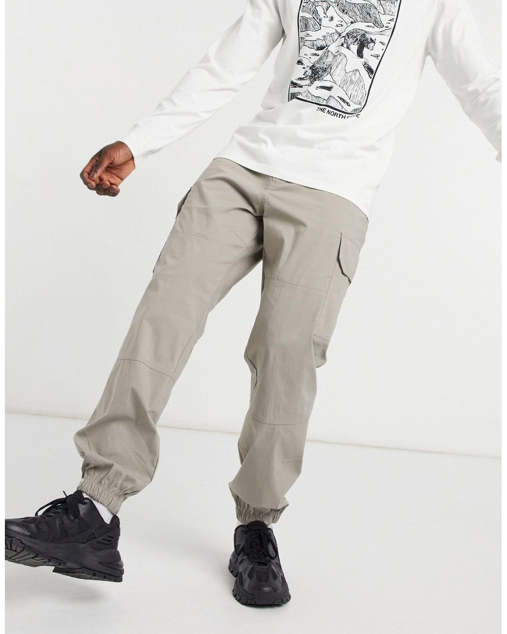 Pantalon the north face gris clearance