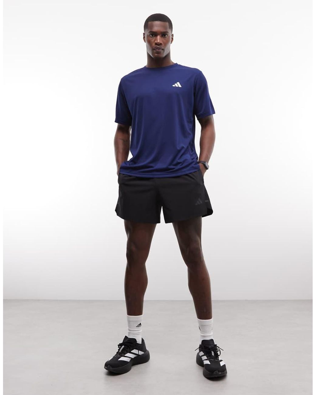 Adidas Originals Workout Essentials in het Blue voor heren
