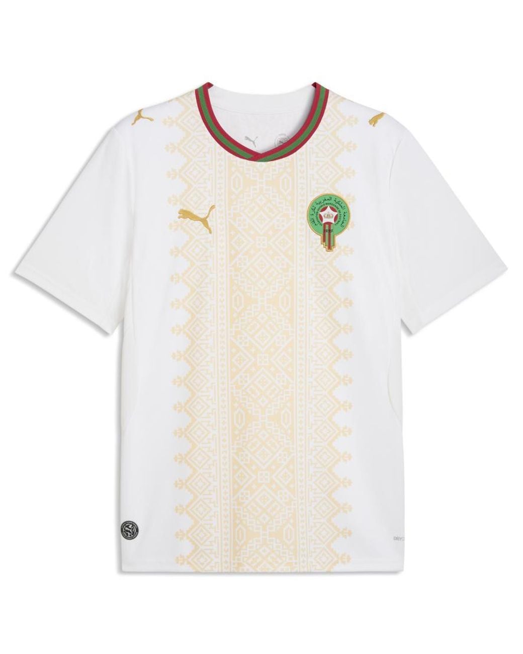 PUMA White Morocco Away Jersey for men