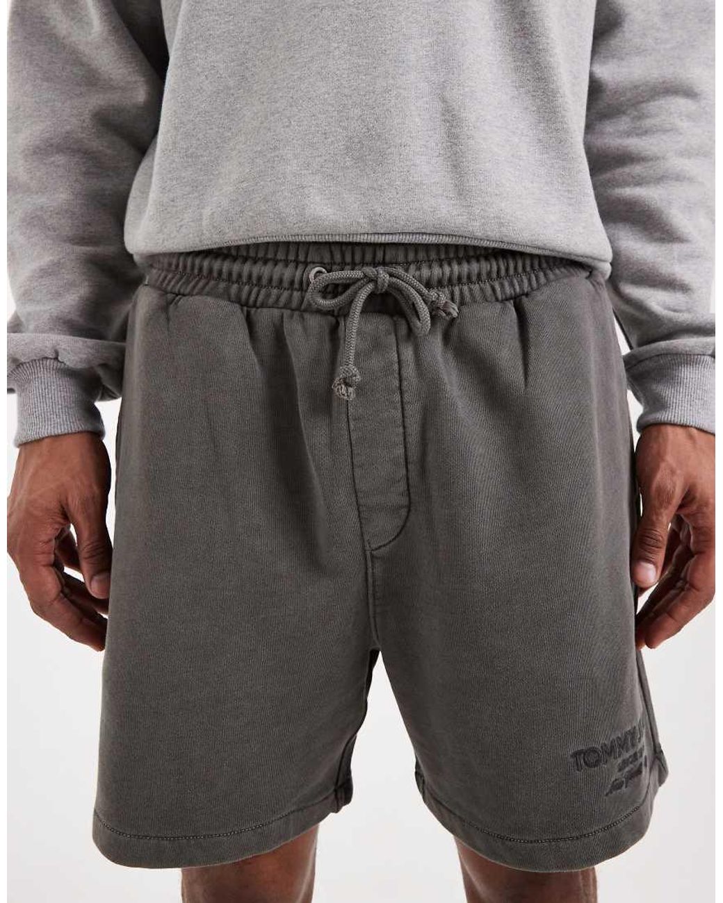 Tommy Hilfiger Gray New Classics Shorts for men