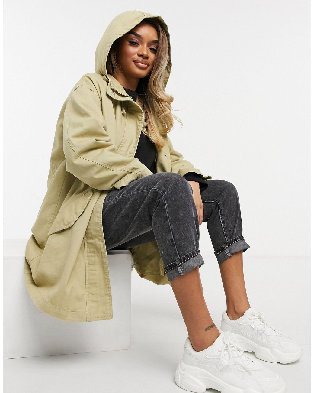 petite lightweight parka