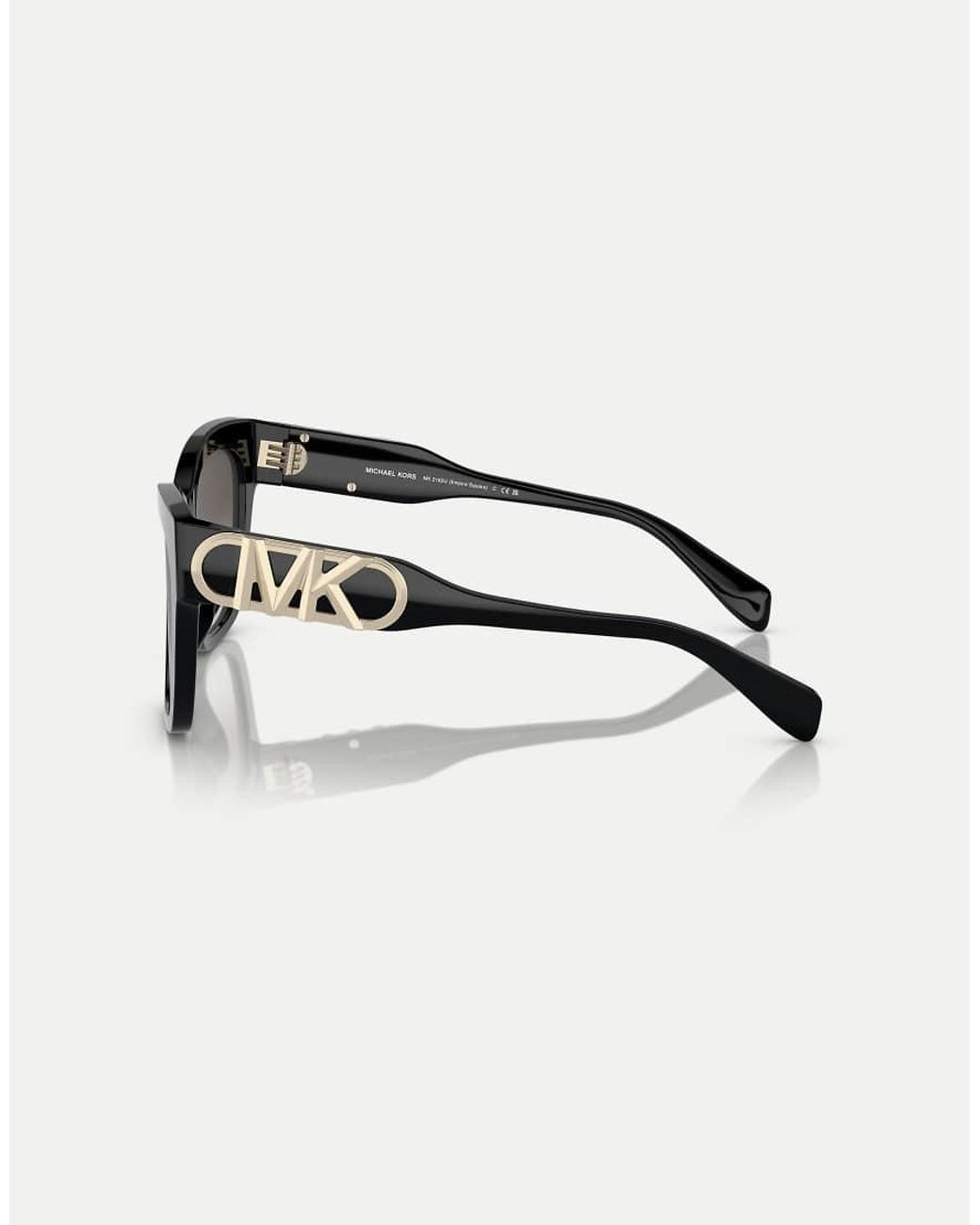 Michael Kors Black Empire Square Butterfly Sunglasses With Lens