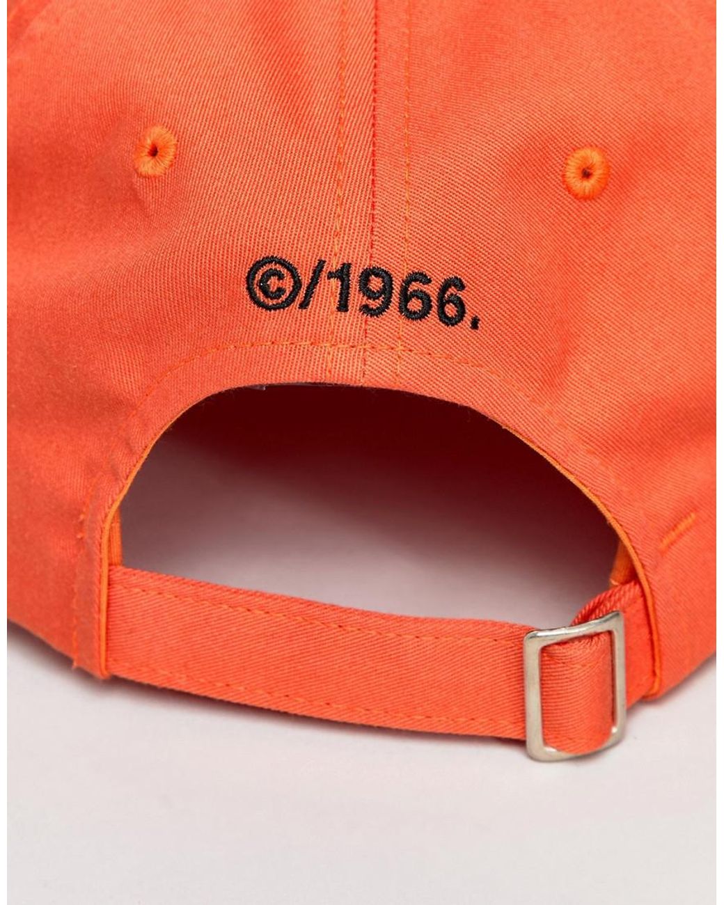 north face cap orange