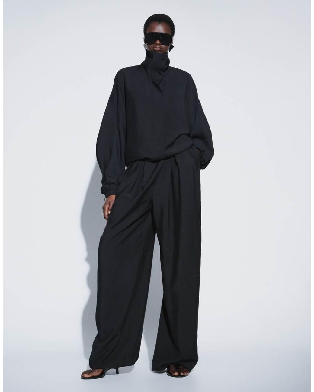 ASOS Black Ttya Co-Ord Soft Tracksuit Jacket
