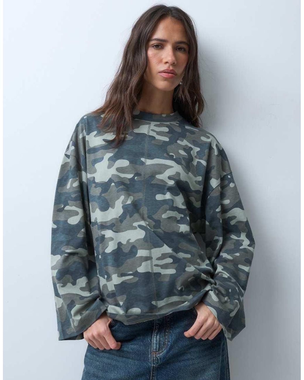 ASOS Multicolor Long Sleeve Skate T-shirt