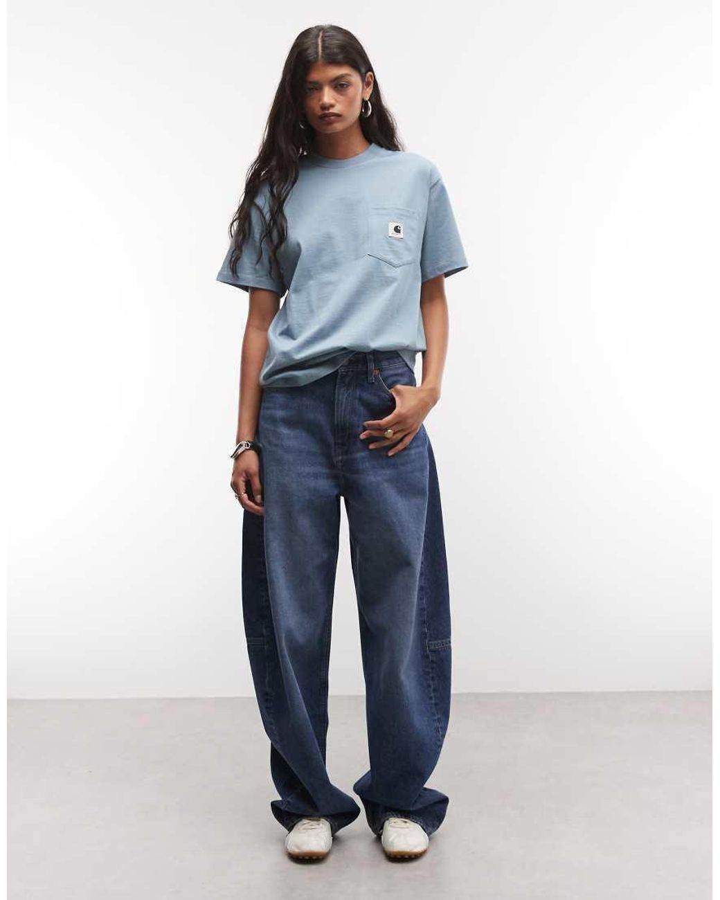 Carhartt Blue Pocket T-shirt
