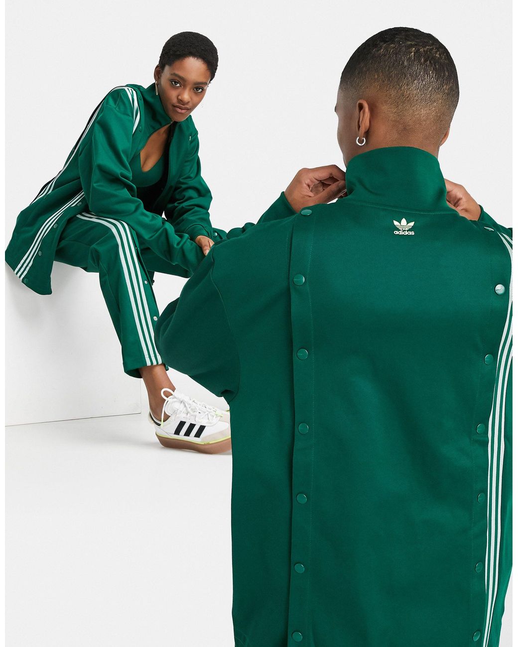 Solicitante Estribillo farmacéutico Ivy Park Adidas X Track Jacket in Green | Lyst