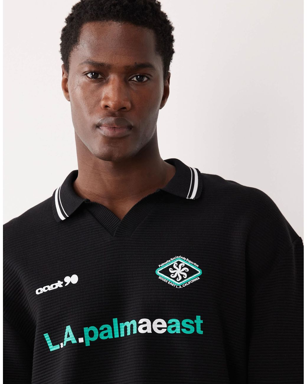 Polo ASOS pour homme en coloris Black