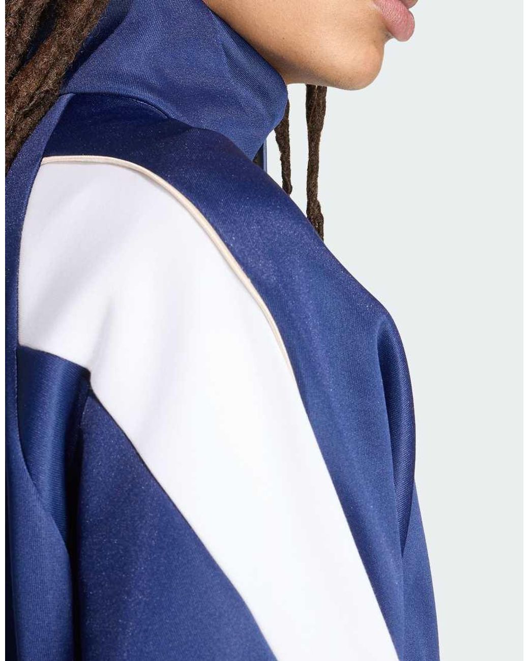 Adidas Blue Stadium Tracktop for men