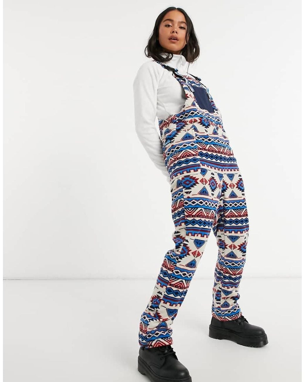 Kavu Blue Pocatello Aztec Dungaree
