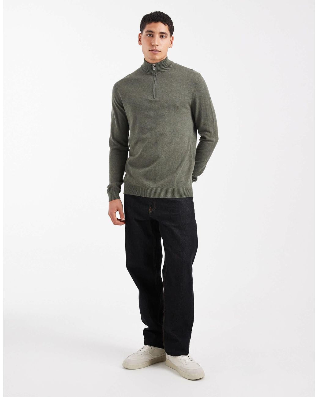 Only & Sons – strickpullover in Gray für Herren