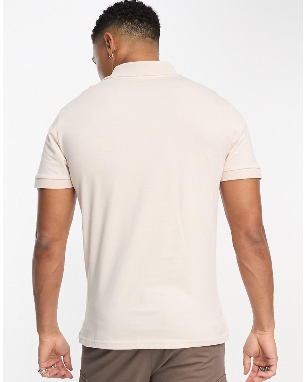 Alpha Industries White X-Fit Polo for men