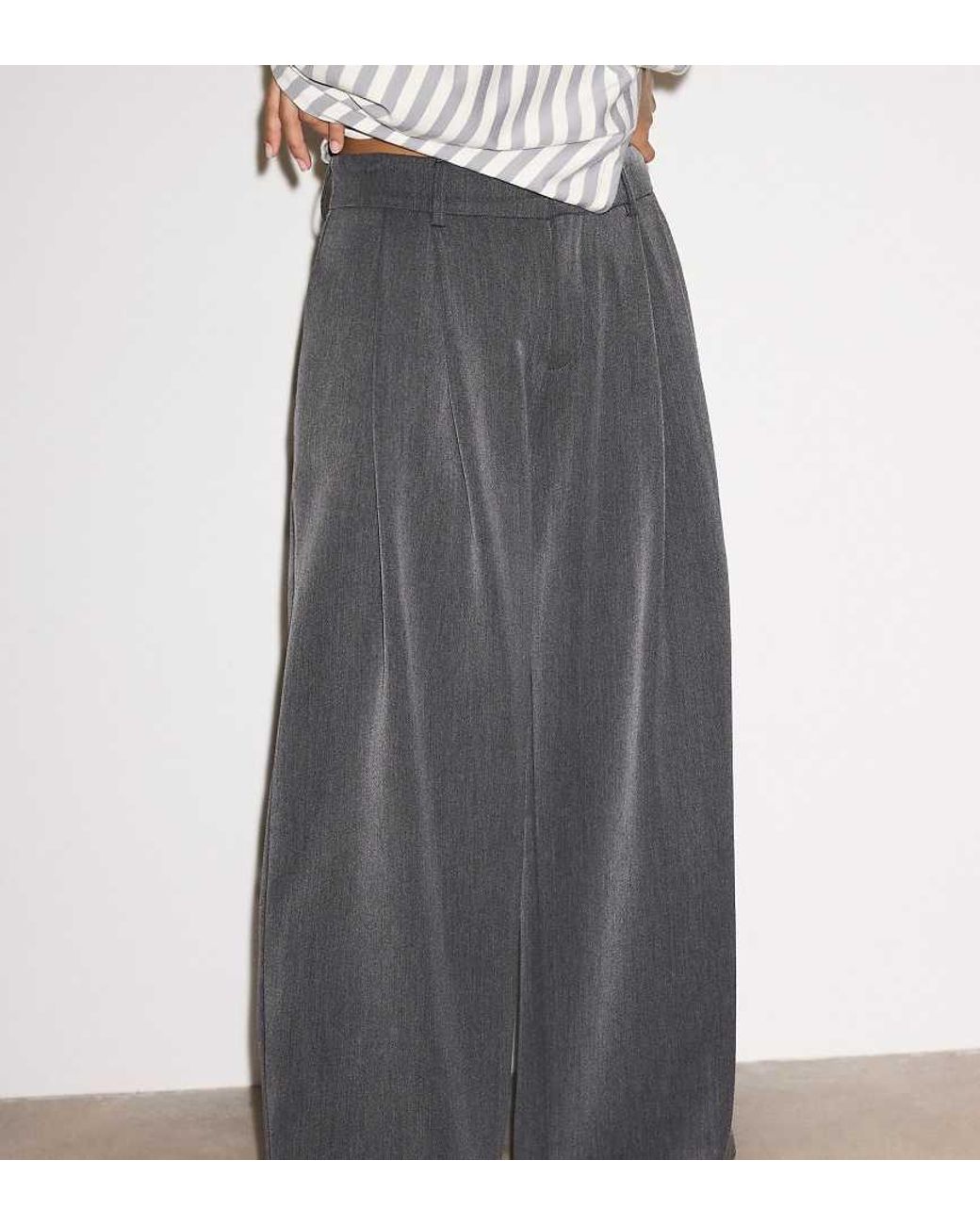 Stradivarius Petite in het Gray