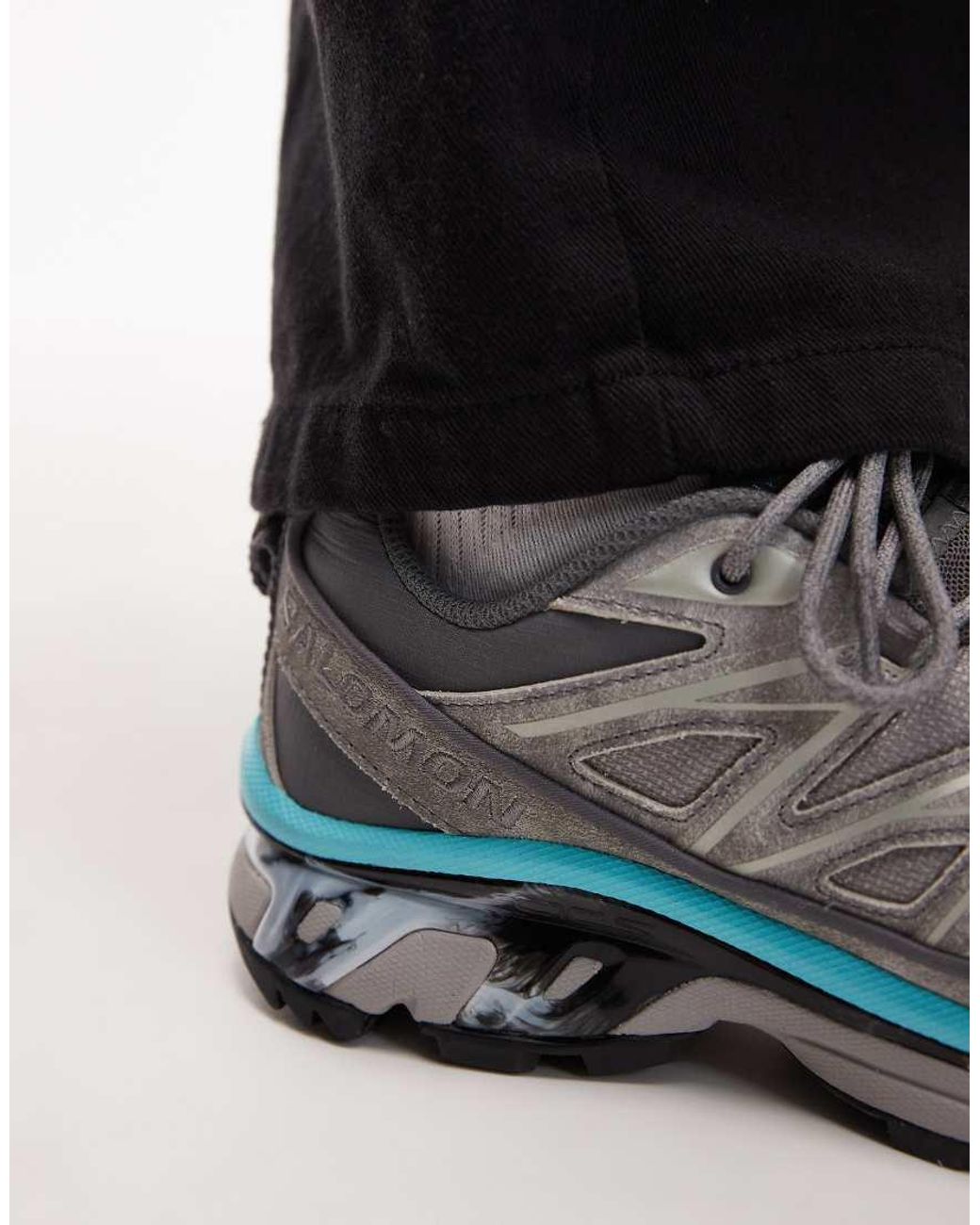 Salomon Gray Xt-6 Expanse Concrete Trainers