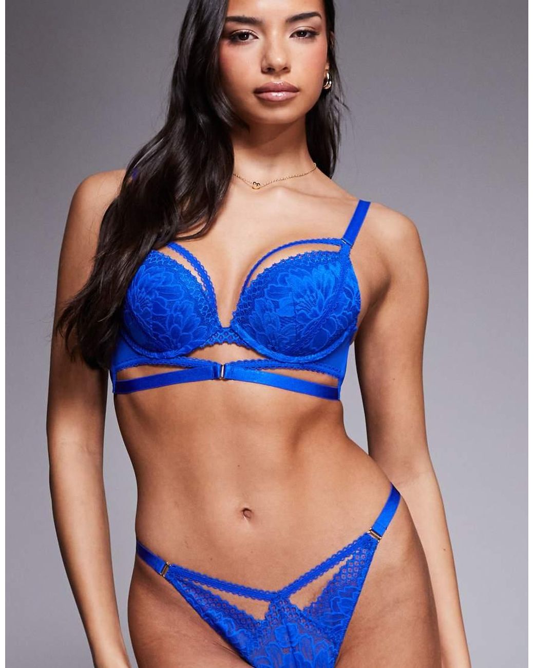 Ann Summers Blue Yours Truly Thong