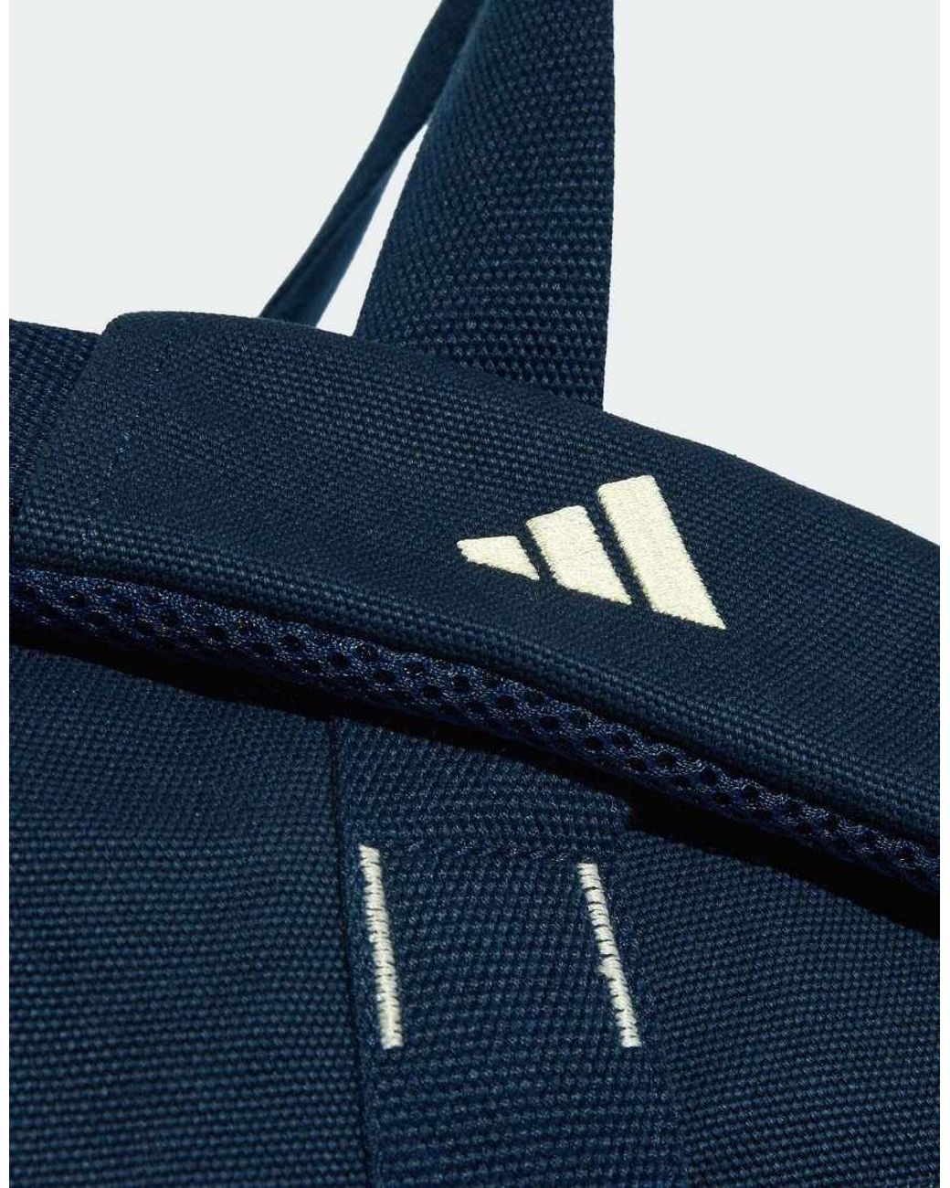 Adidas Originals Blue Canvas Duffel Bag