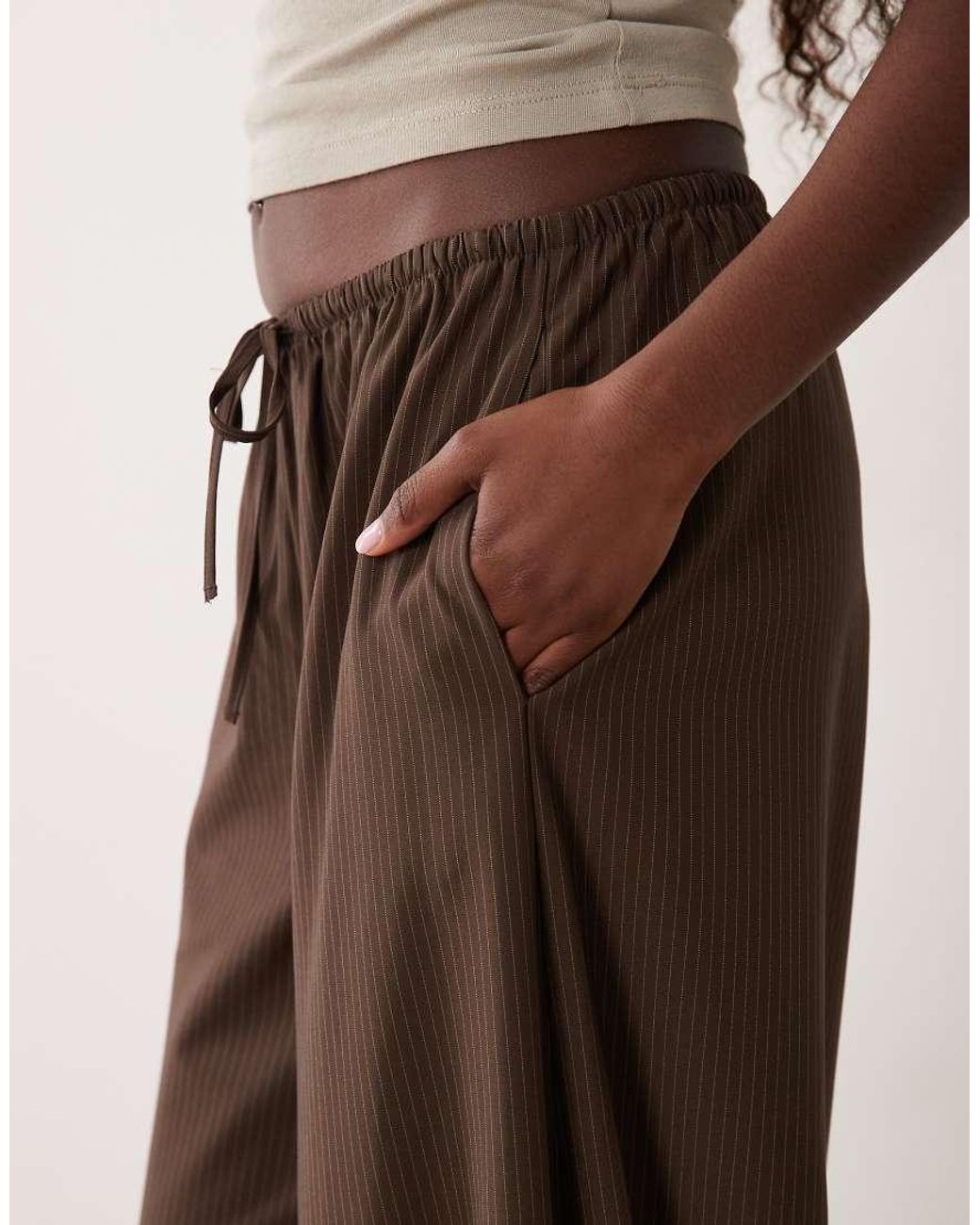 Cotton On Natural Willow Balloon Suiting Pant