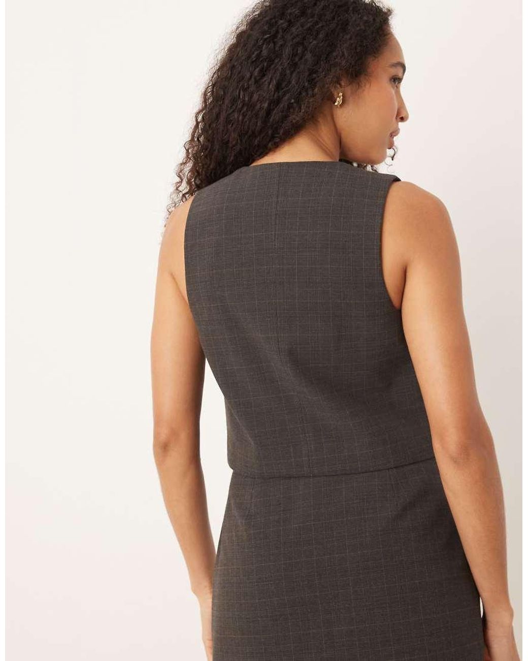 Mango Black Stuard Tailored Waistcoat Co-ord