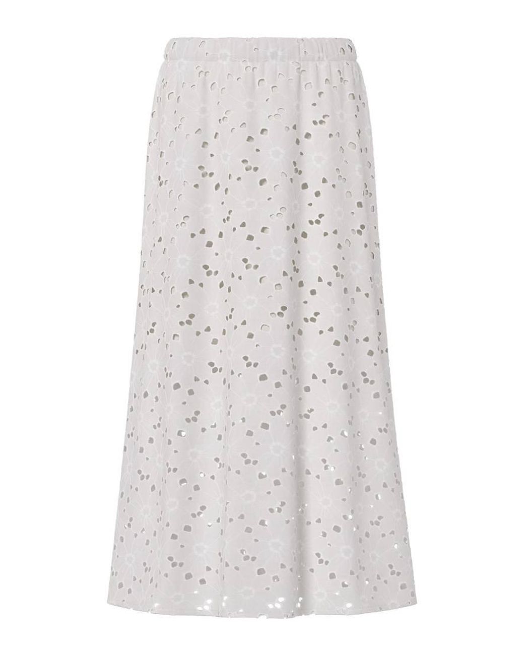 HYPEDROP Gray A-Line Skirt