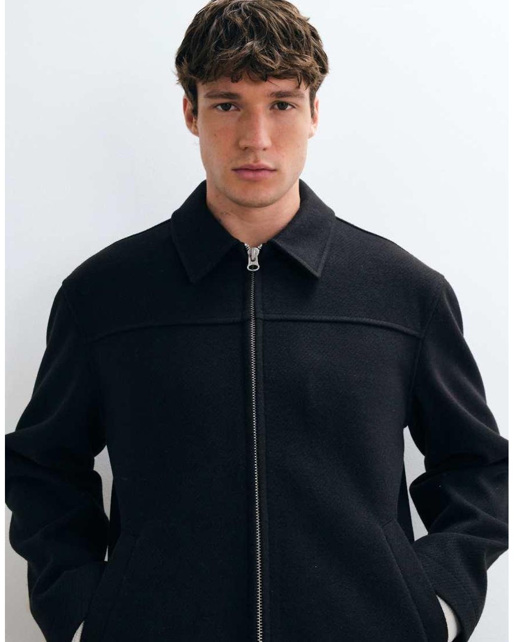 ASOS Jack Met Rits in het Blue voor heren