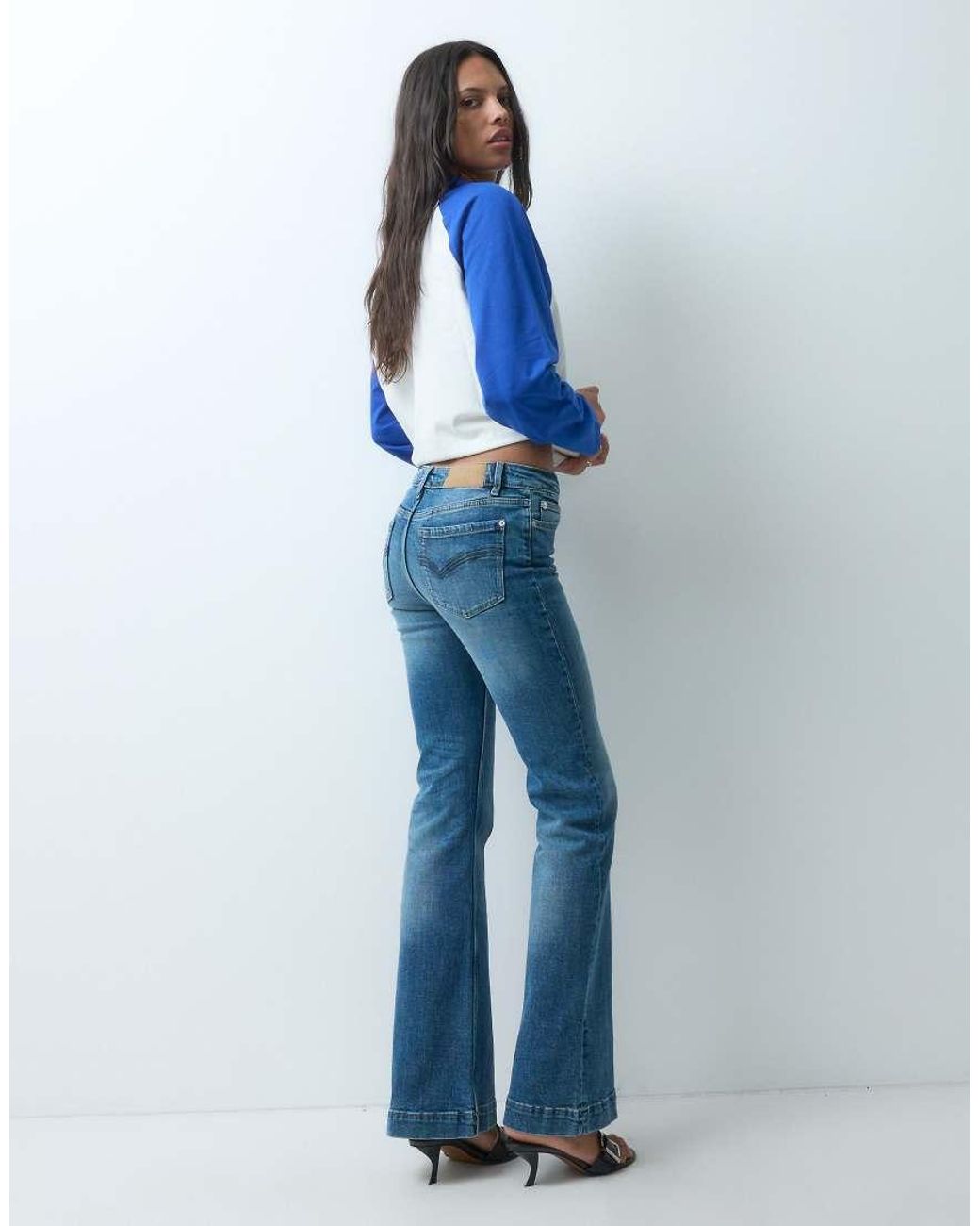 Gina Tricot Blue Shaping Jeans
